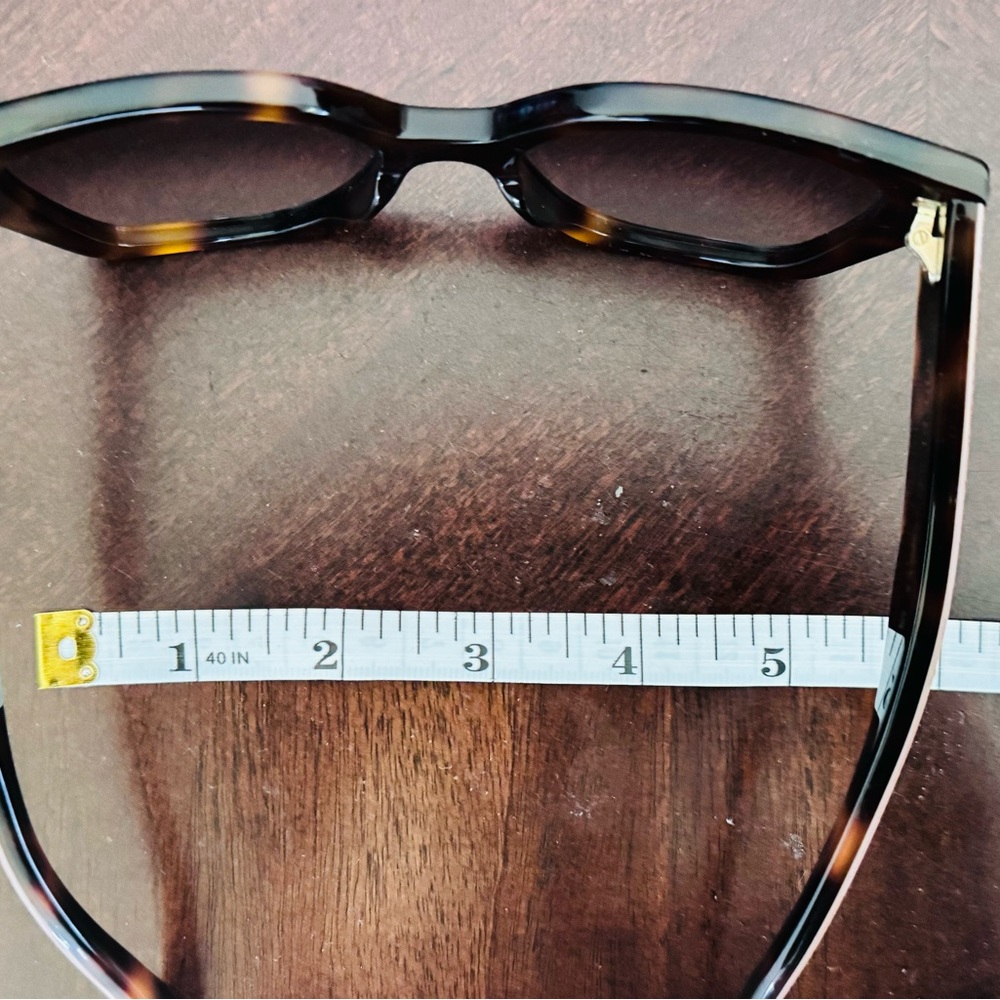 Gucci GG1300S tortoiseshell square-frame sunglasses. - Picture 7 of 8